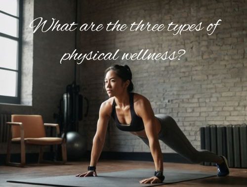 a woman doing physical wellness activity