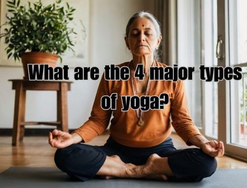 a elder doing kriya yoga